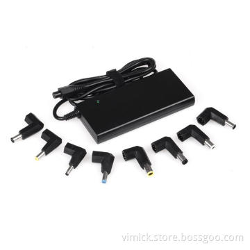 Universal 90W Slim Notebook Charger with 8 Tips